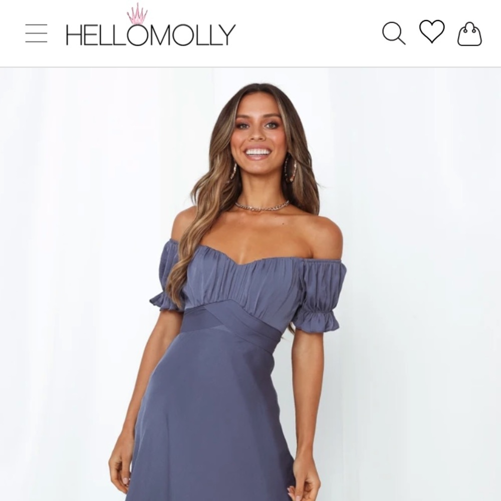 SKY CHILD MAXI DRESS MIDNIGHT BLUE